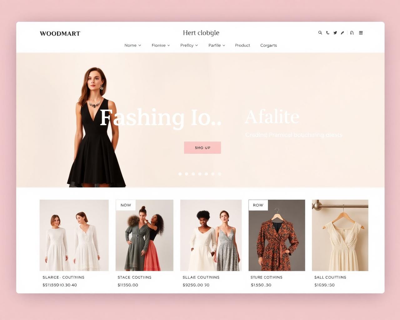 Fashion Boutique demo website